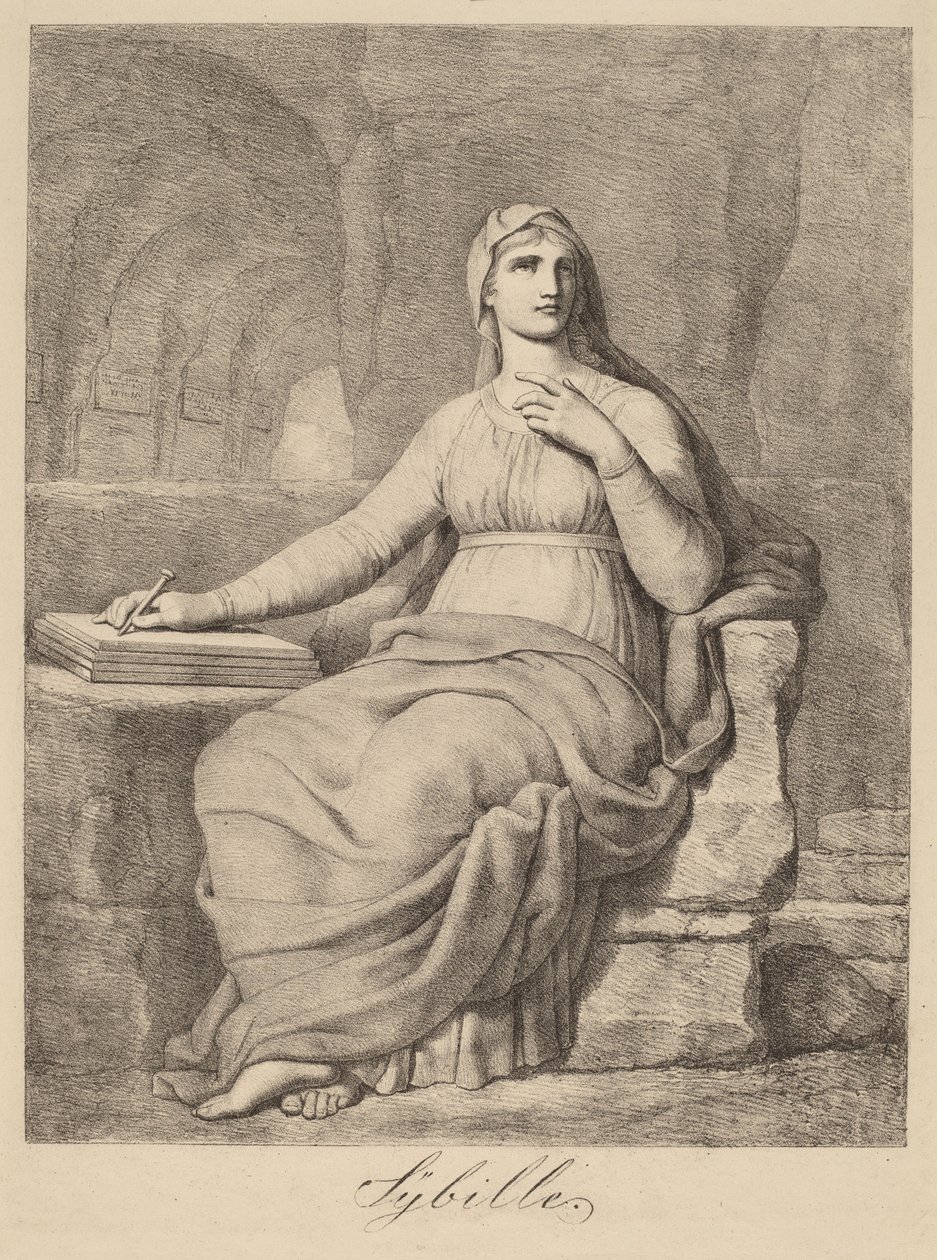 Sibyl (Sibyl) alkotó: Simon Petrus Klotz
