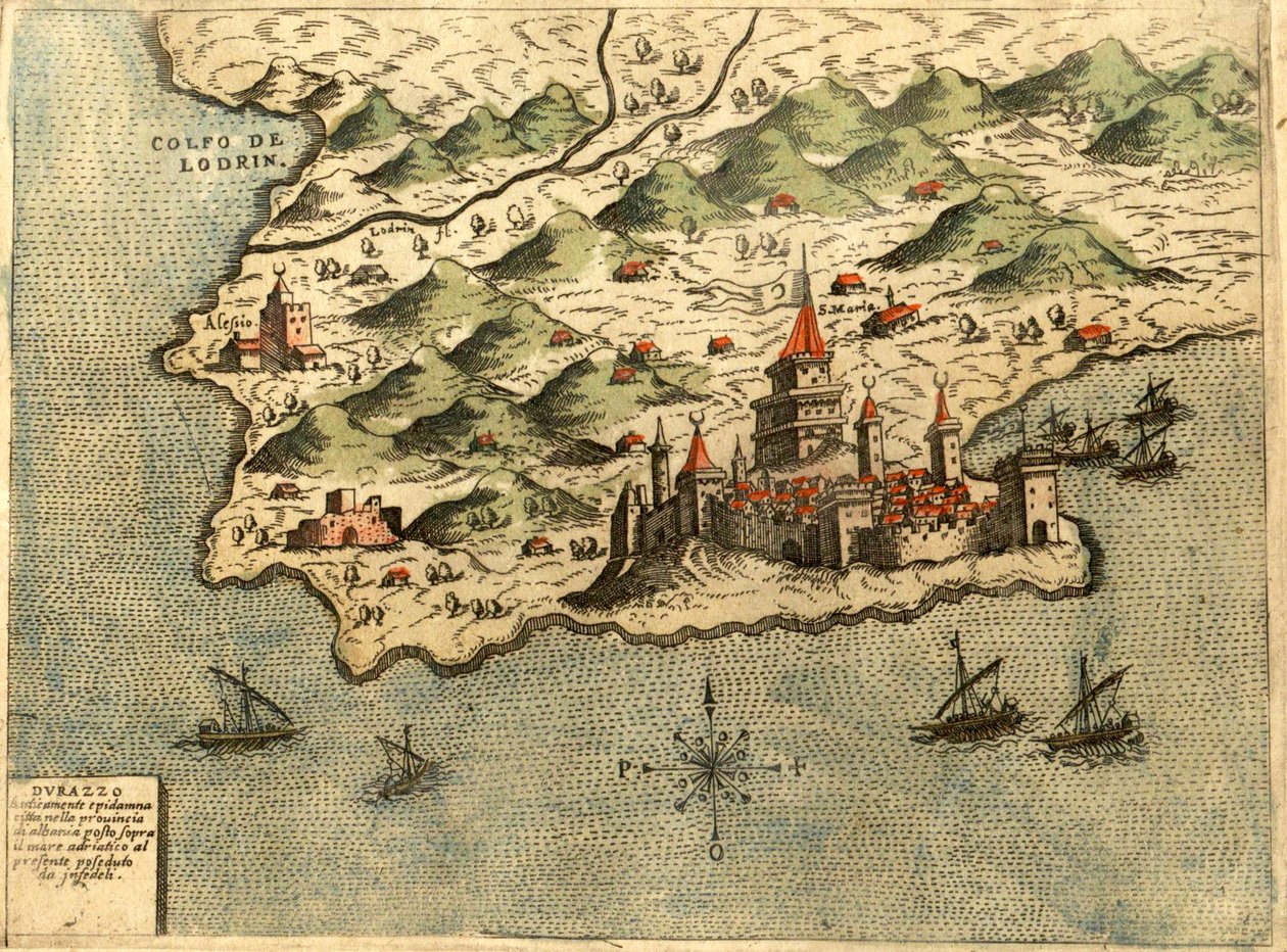 Durrës Pinargenti 1573 alkotó: Simon Pinargenti