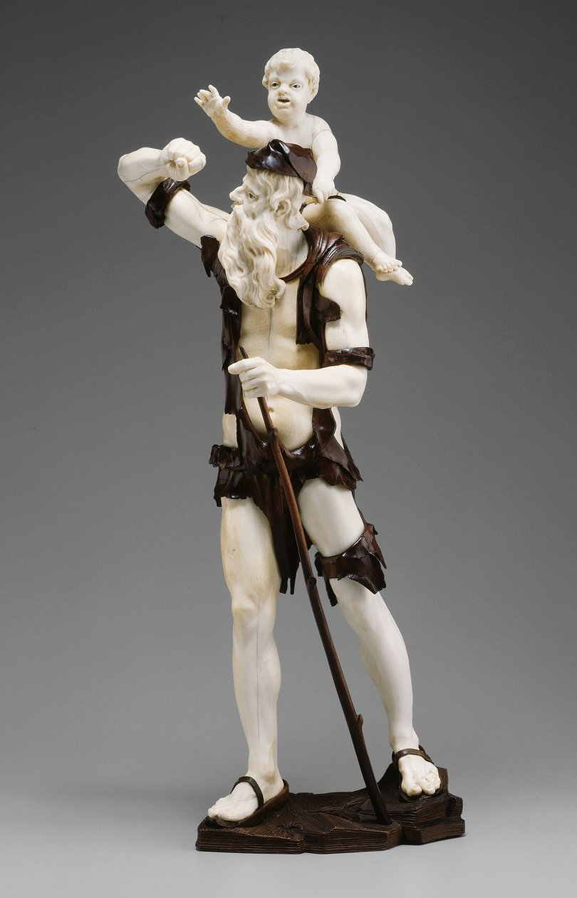Vén koldushordozó gyermek, 173550. alkotó: Simon Troger