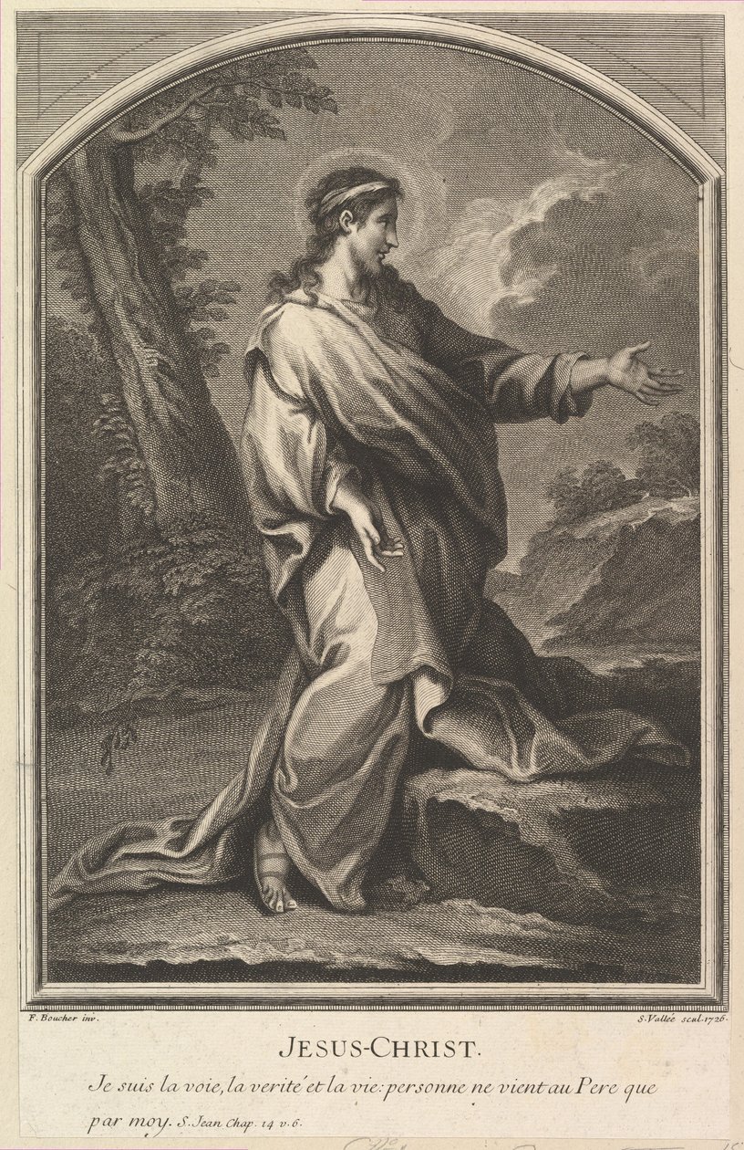 Jézus Krisztus, 1726. alkotó: Simon Vallee