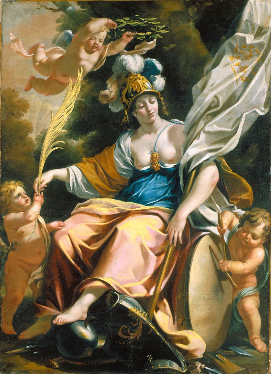 A győzelem allegóriája alkotó: Simon Vouet
