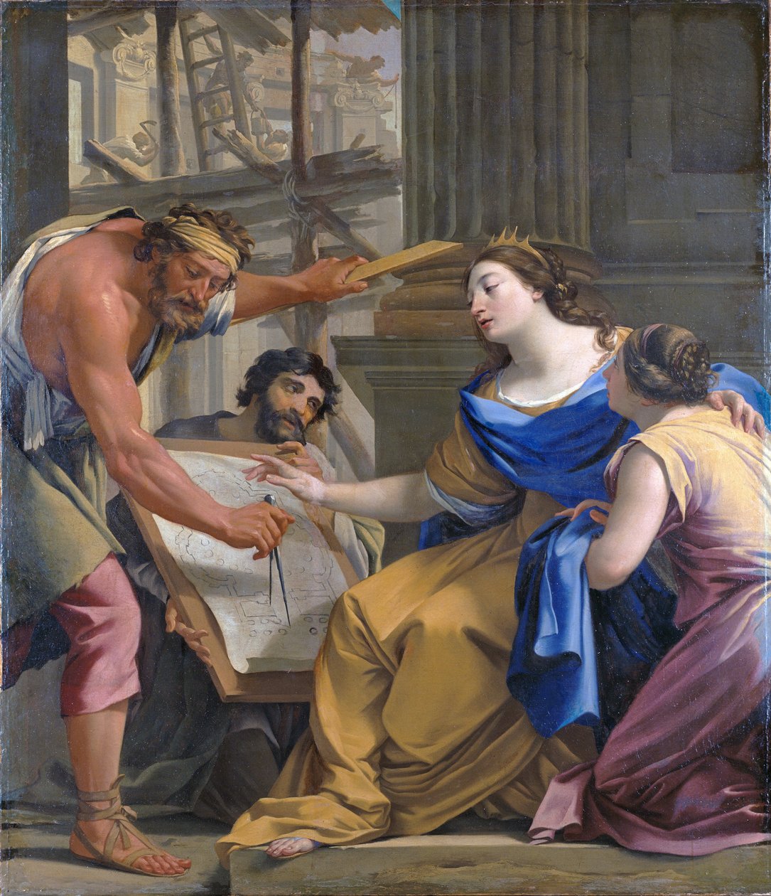 Artemisia A Mausolaeum építése alkotó: Simon Vouet