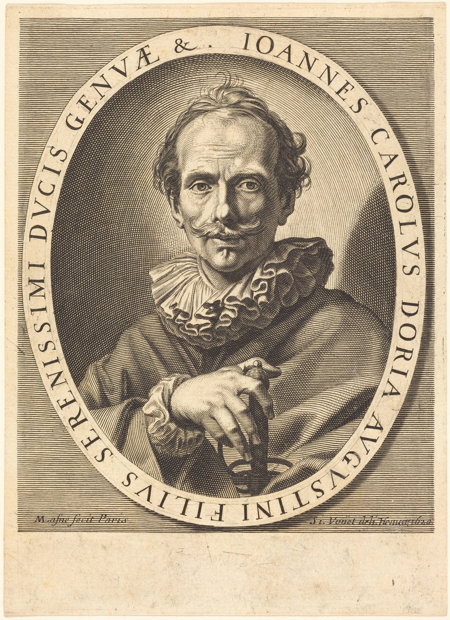Jean Charles Doria alkotó: Simon Vouet