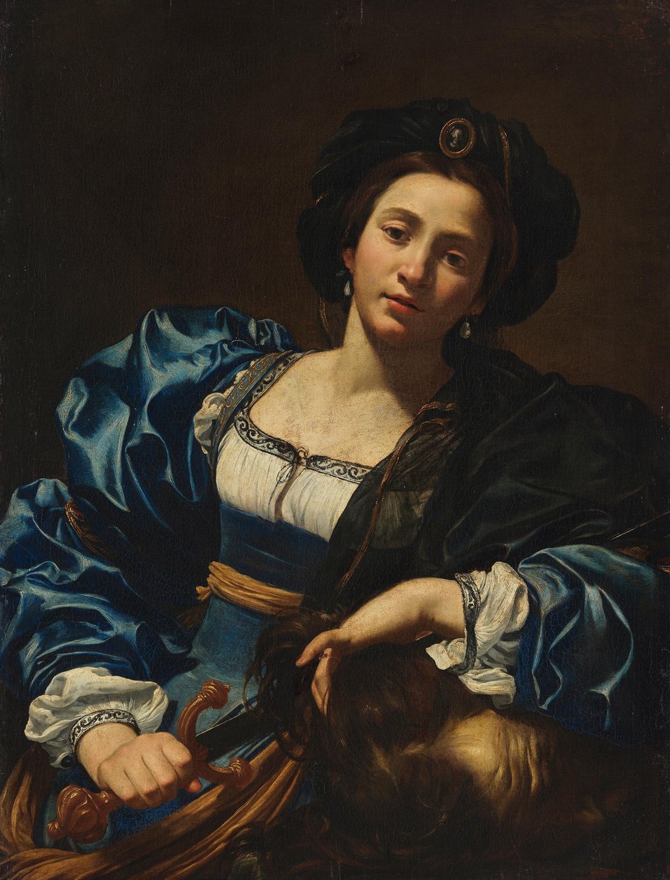 Judit Holofernész fejével alkotó: Simon Vouet