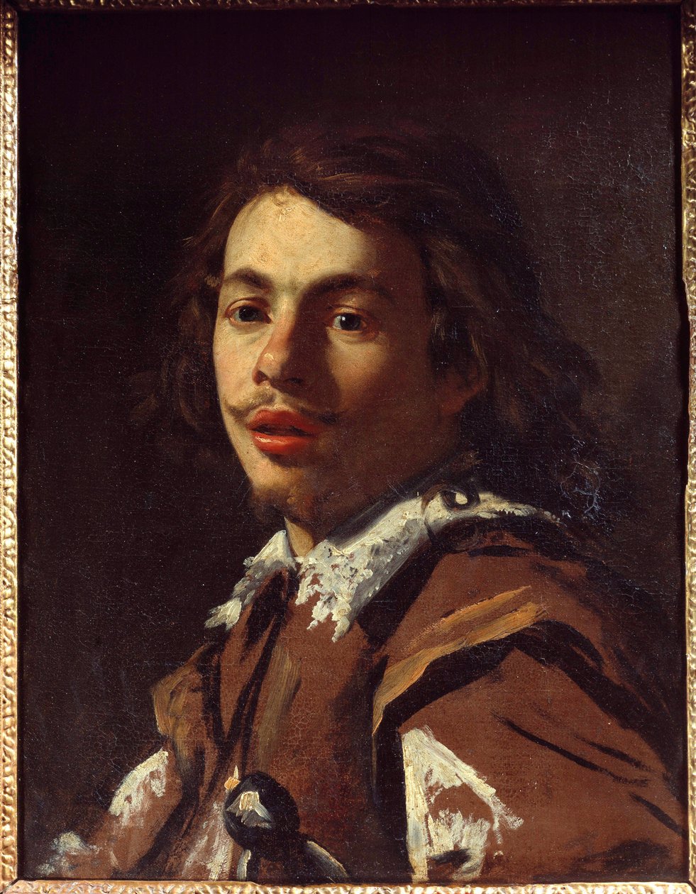 Aubin Vouet (1595-1641), a festő testvérének portréja – Simon Vouet (1590-1649) festménye 1620 körül, Musee Reattu, Arles alkotó: Simon Vouet