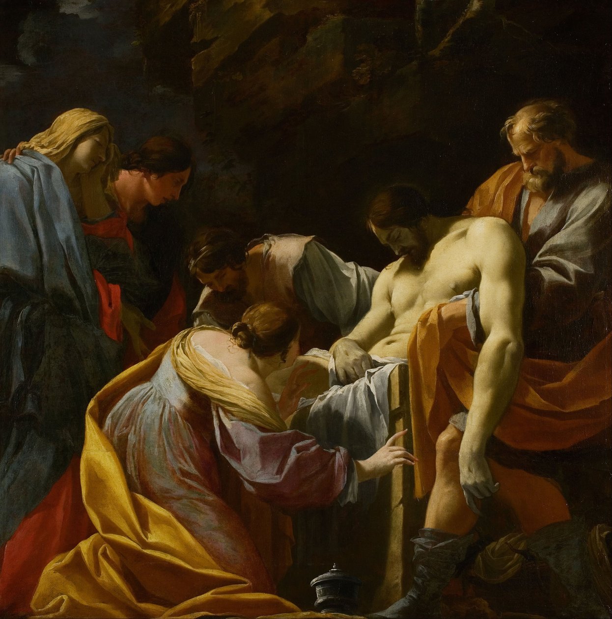 A sírbatétel alkotó: Simon Vouet