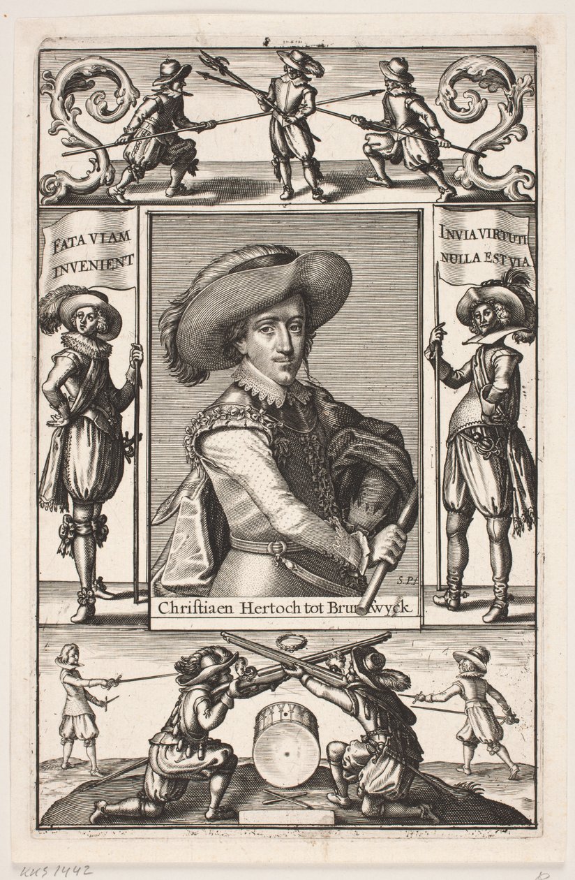Christian braunschweigi herceg alkotó: Simon de Pas
