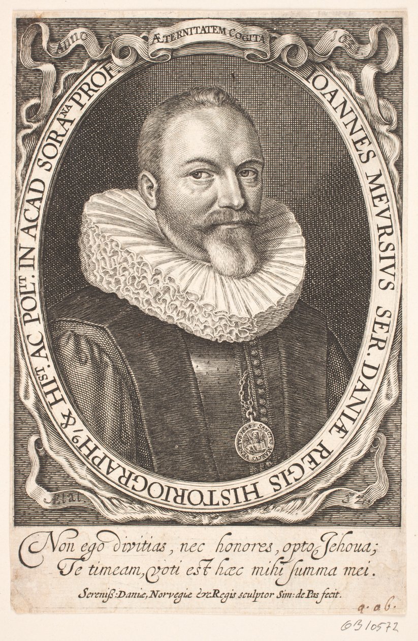 Johannes Meursius, congelig histograf alkotó: Simon de Pas