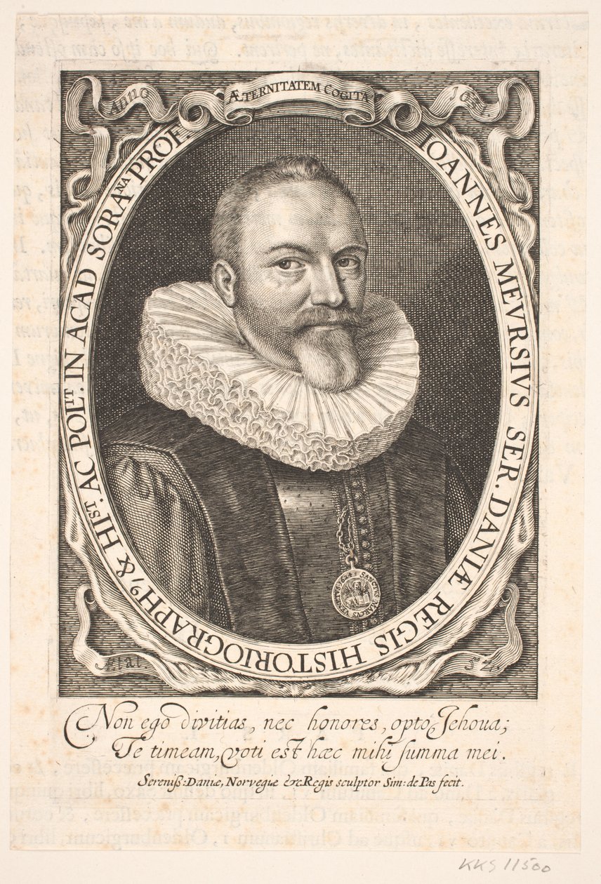Johannes Meursius, congelig histograf alkotó: Simon de Pas