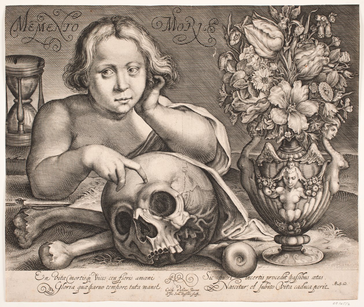 "Memento Mori" alkotó: Simon de Pas