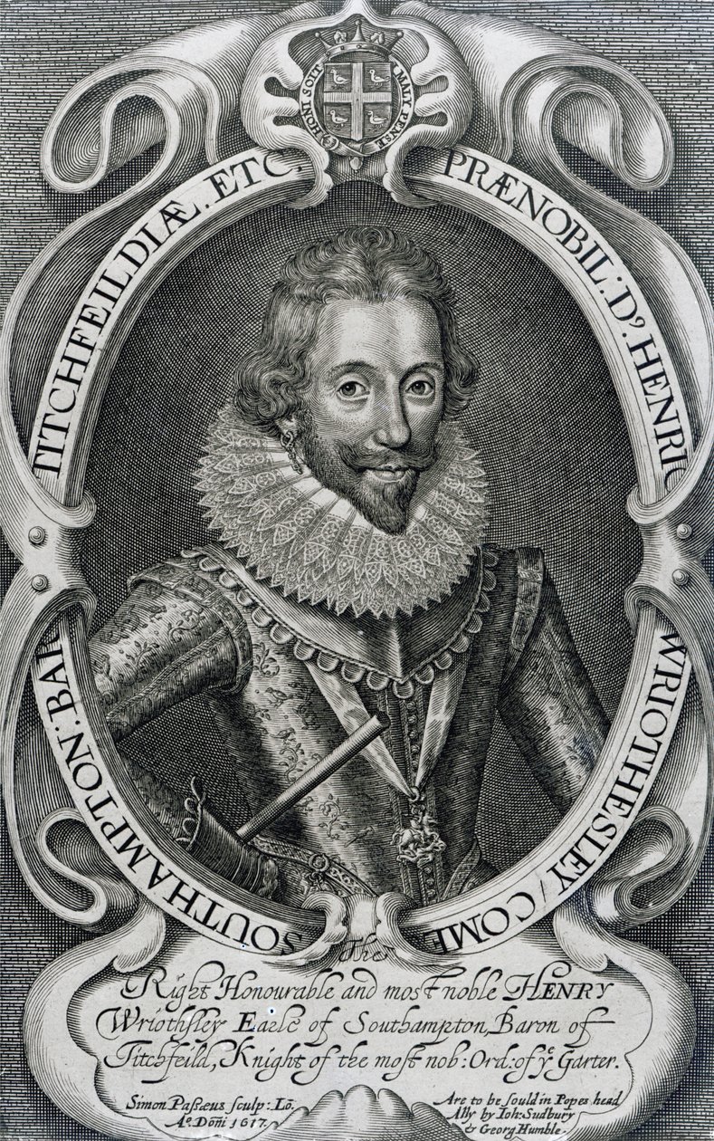 Henry Wriothesley, Southampton 3. grófja, 1617 alkotó: Simon de Passe