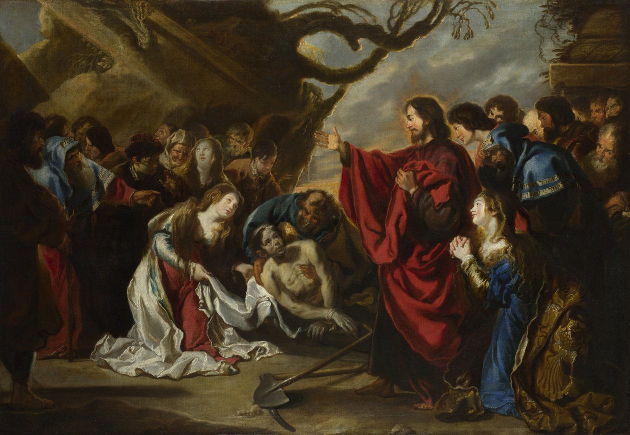 Lázár feltámasztása alkotó: Simon de Vos