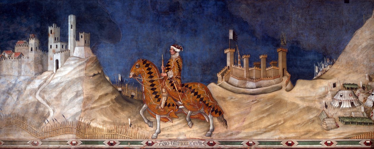 Guidoriccio da Fogliano alkotó: Simone Martini