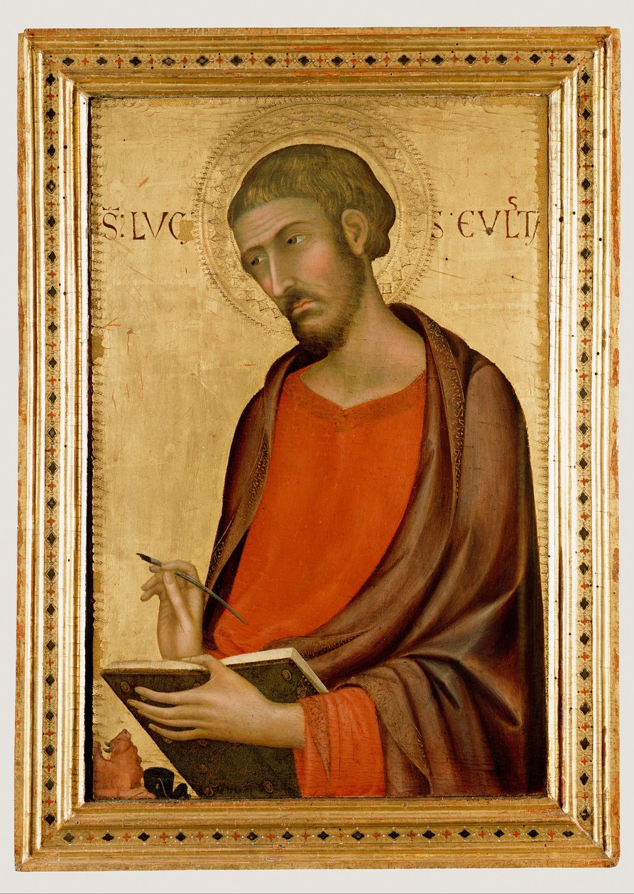 Szent Lukács alkotó: Simone Martini