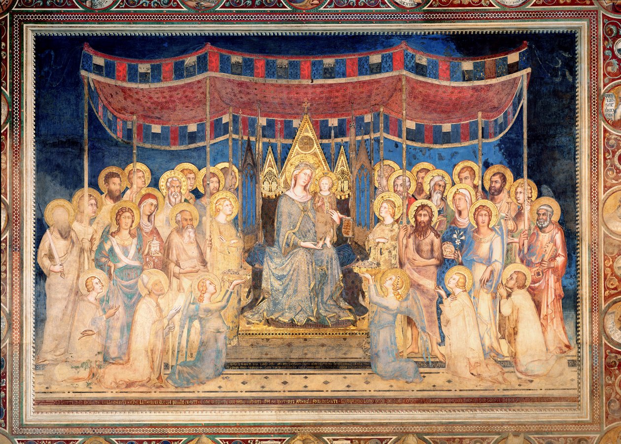 Maesta, 1315 alkotó: Simone Martini
