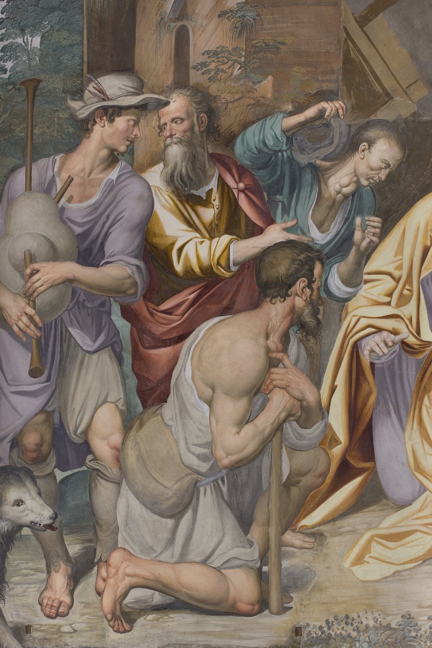 Pásztorok imádása, 1578-82 alkotó: Simone Veneziano Peterzano