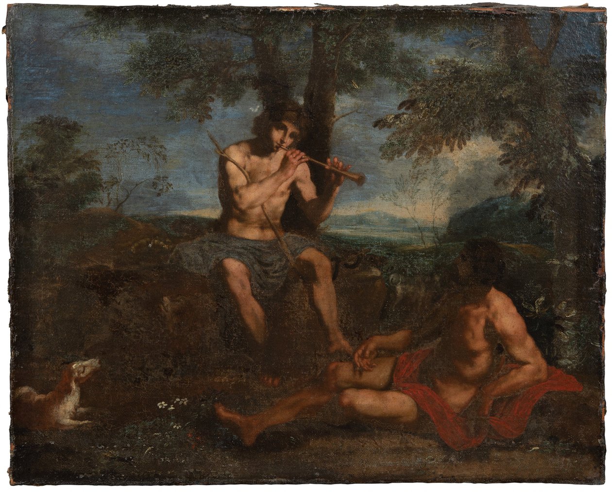 Merkúr és Argosz alkotó: Simone Cantarini