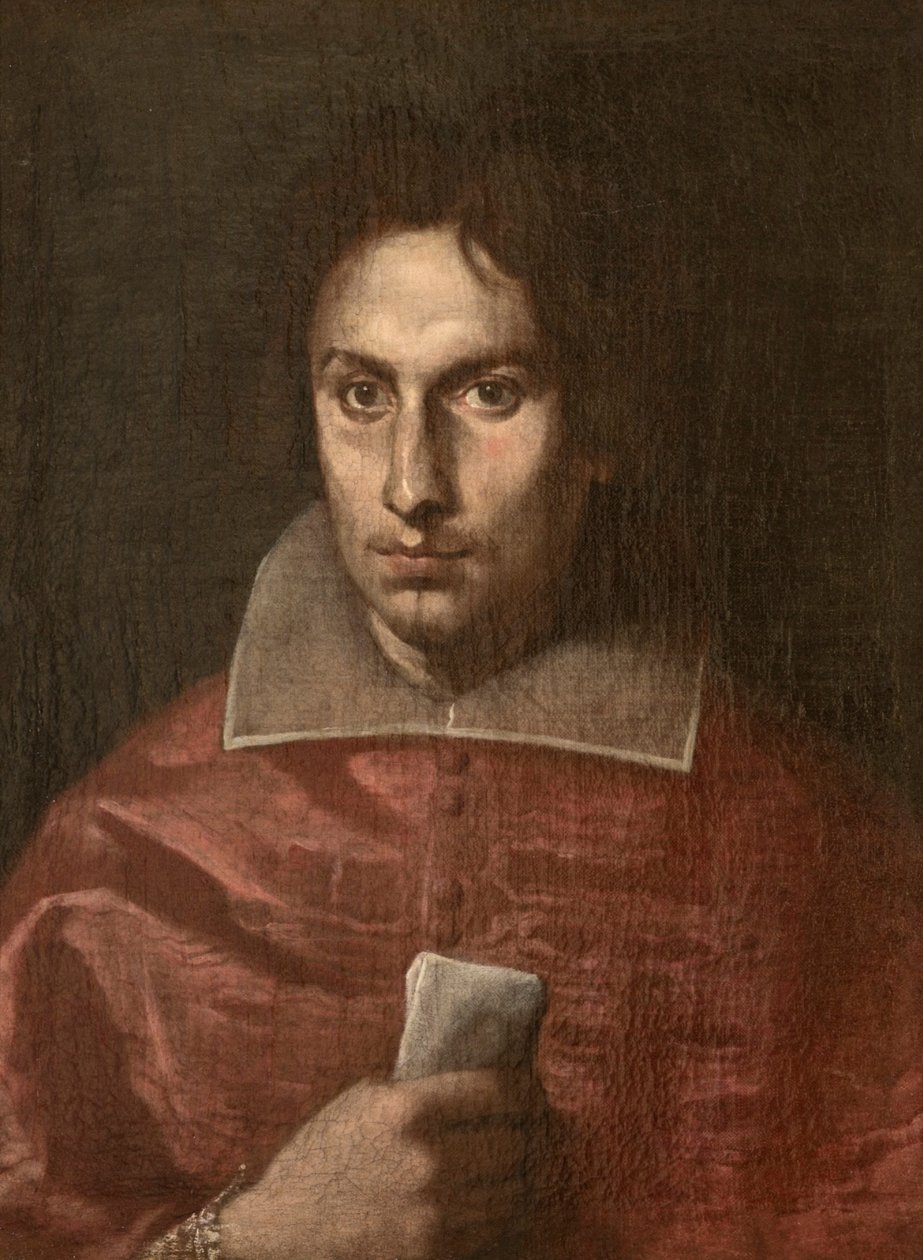 Antonio Barberini bíboros portréja alkotó: Simone Cantarini