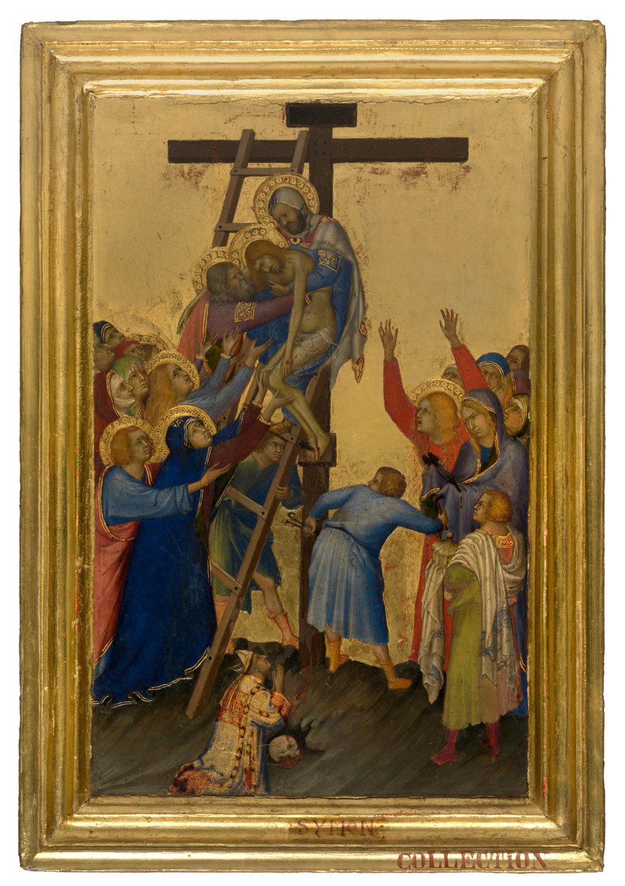 A keresztről való leszállás alkotó: Simone Martini