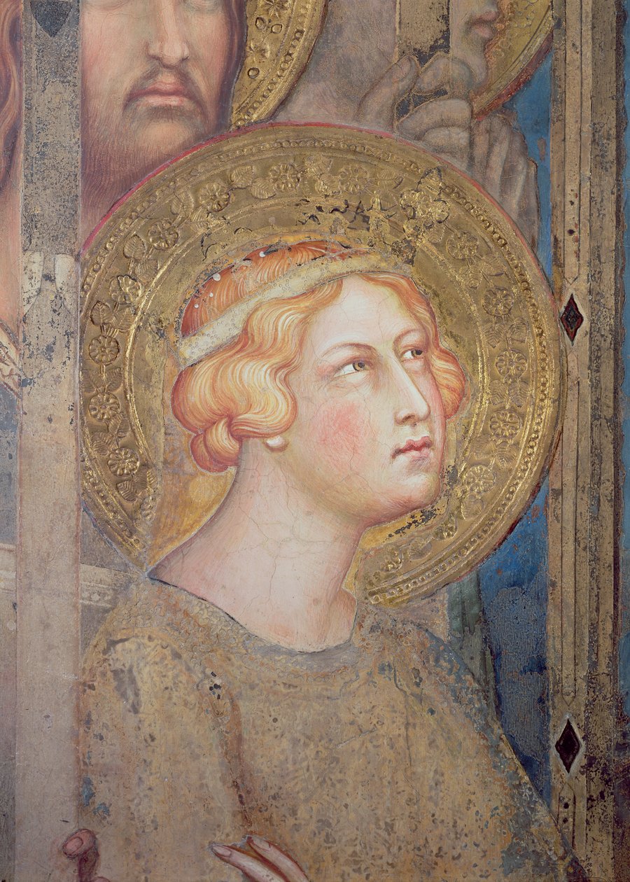 Maesta: St. Ursula, 1315 (51591 részlet) alkotó: Simone Martini