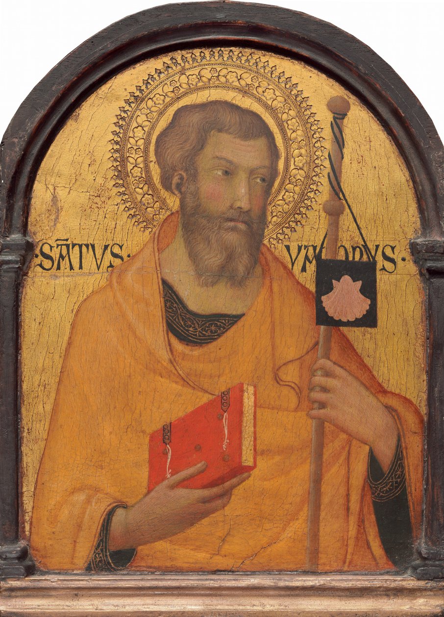 Major Szent Jakab, c. 13151320. alkotó: Simone Martini
