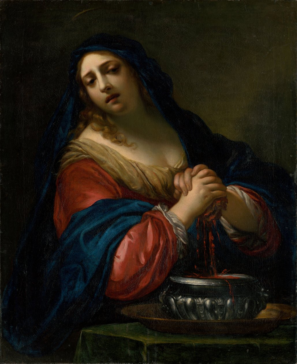 Szent Praxedis, c. 1650 alkotó: Simone Pignoni