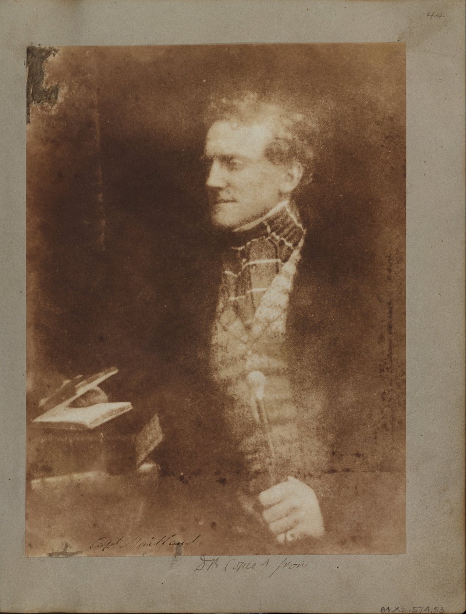 W. Heriot Maitland kapitány. alkotó: Sir David Brewster