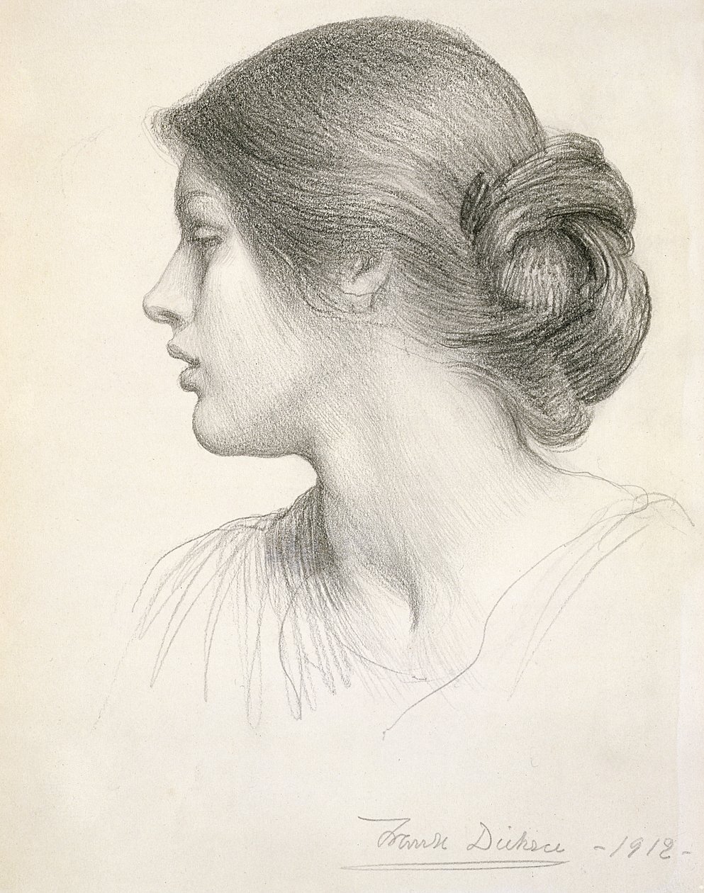 Beatrice Stuart, 1912 alkotó: Frank Dicksee
