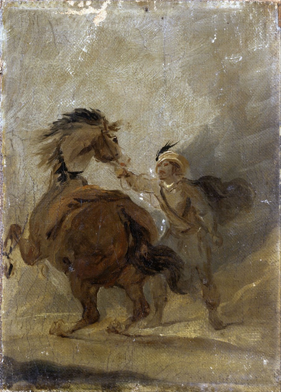 Egy ember, aki lovat tart alkotó: Sir Peter Francis Bourgeois
