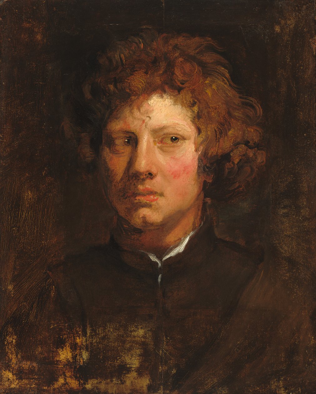 Egy fiatalember feje alkotó: Sir Anthony van Dyck