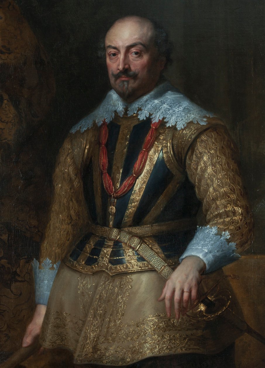 VIII. János Nassau-Siegen portréja 1583-1638, kb. 1628-1629. alkotó: Sir Anthony van Dyck