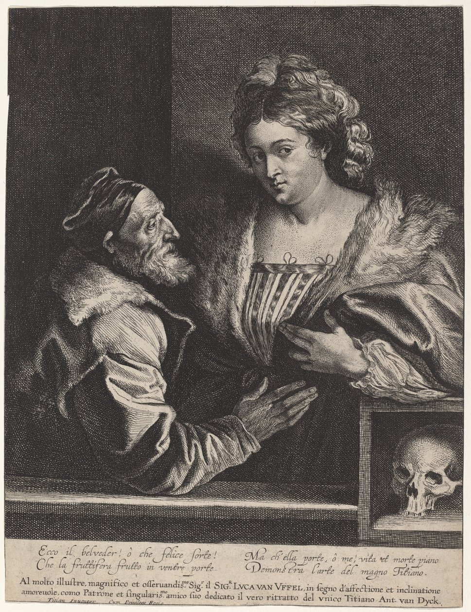 Tizian úrnője alkotó: Sir Anthony van Dyck