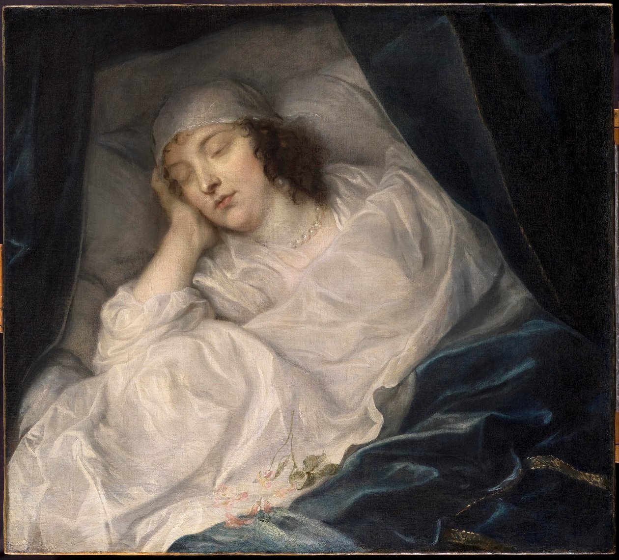 Venetia, Lady Digby, a halálos ágyán alkotó: Sir Anthony van Dyck