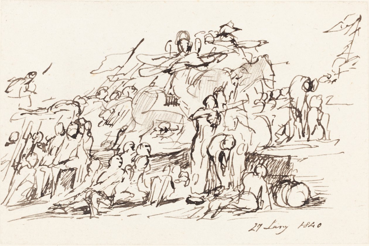 Csata jelenet alkotó: Sir David Wilkie