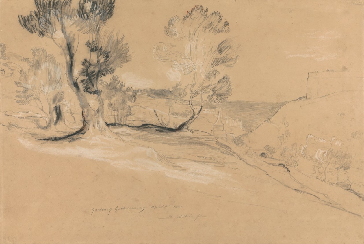 Gecsemáné kertje alkotó: Sir David Wilkie