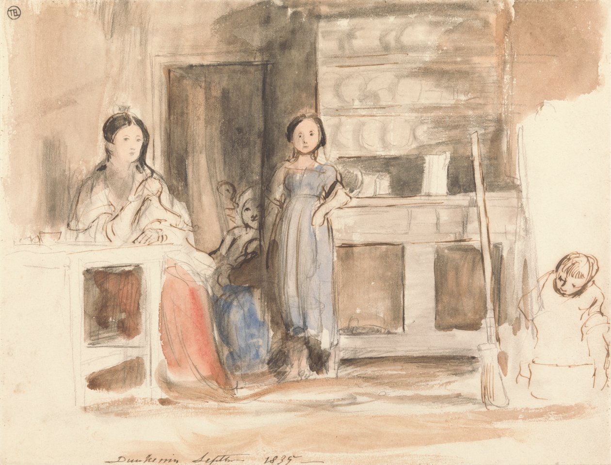 Konyhai jelenet: Dunkerrin, 1835. szeptember alkotó: Sir David Wilkie