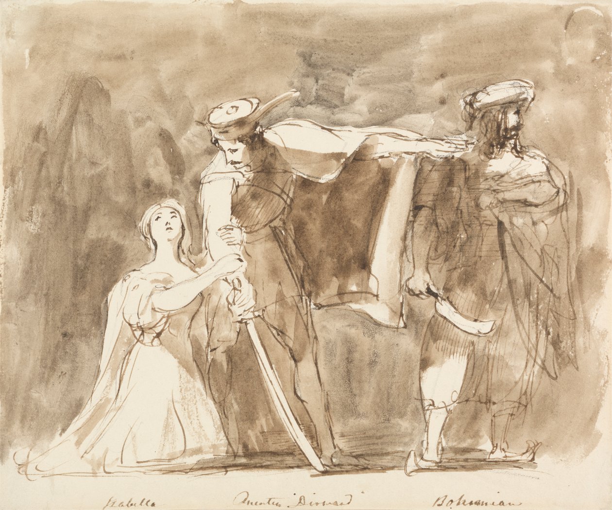 Jelenet Quentin Durwardtól alkotó: Sir David Wilkie