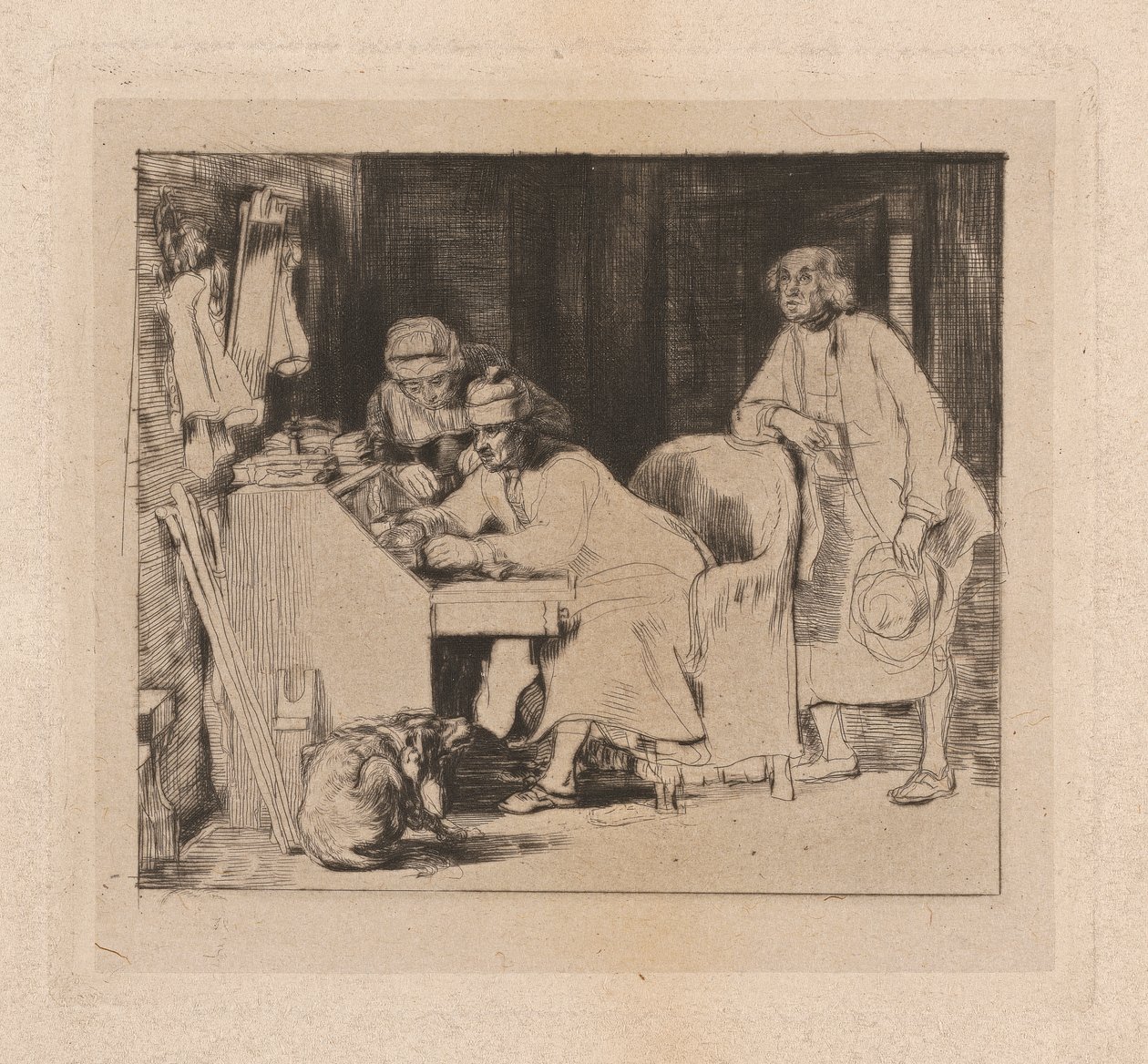 Az elveszett nyugta alkotó: Sir David Wilkie