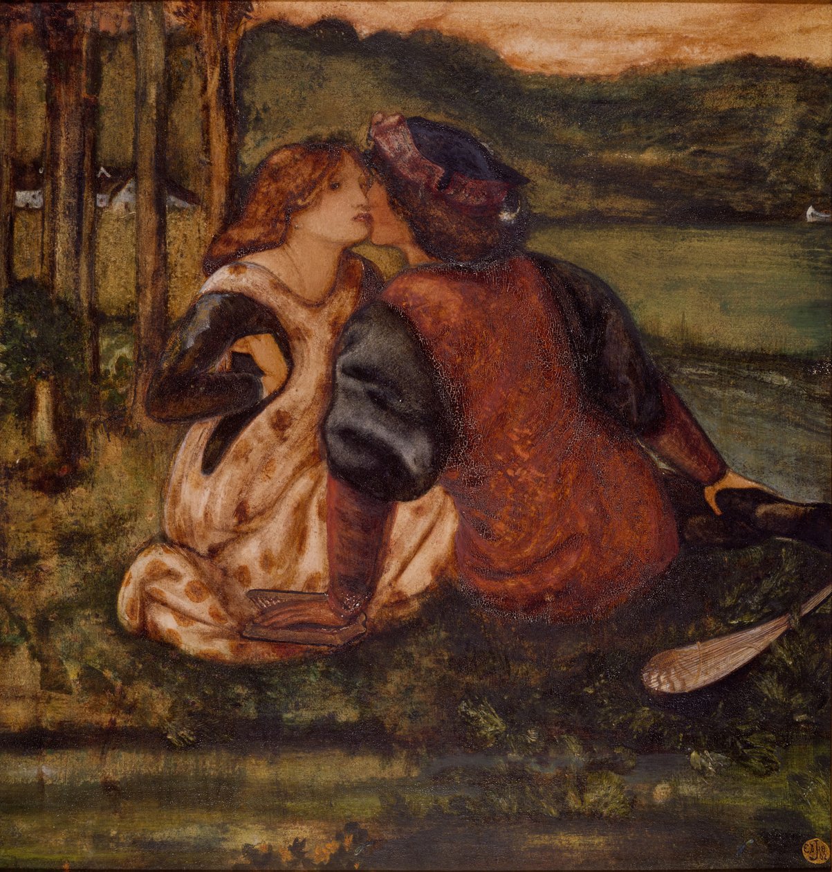 Idill, 19. század közepe-vége. alkotó: Sir Edward Coley Burne Jones