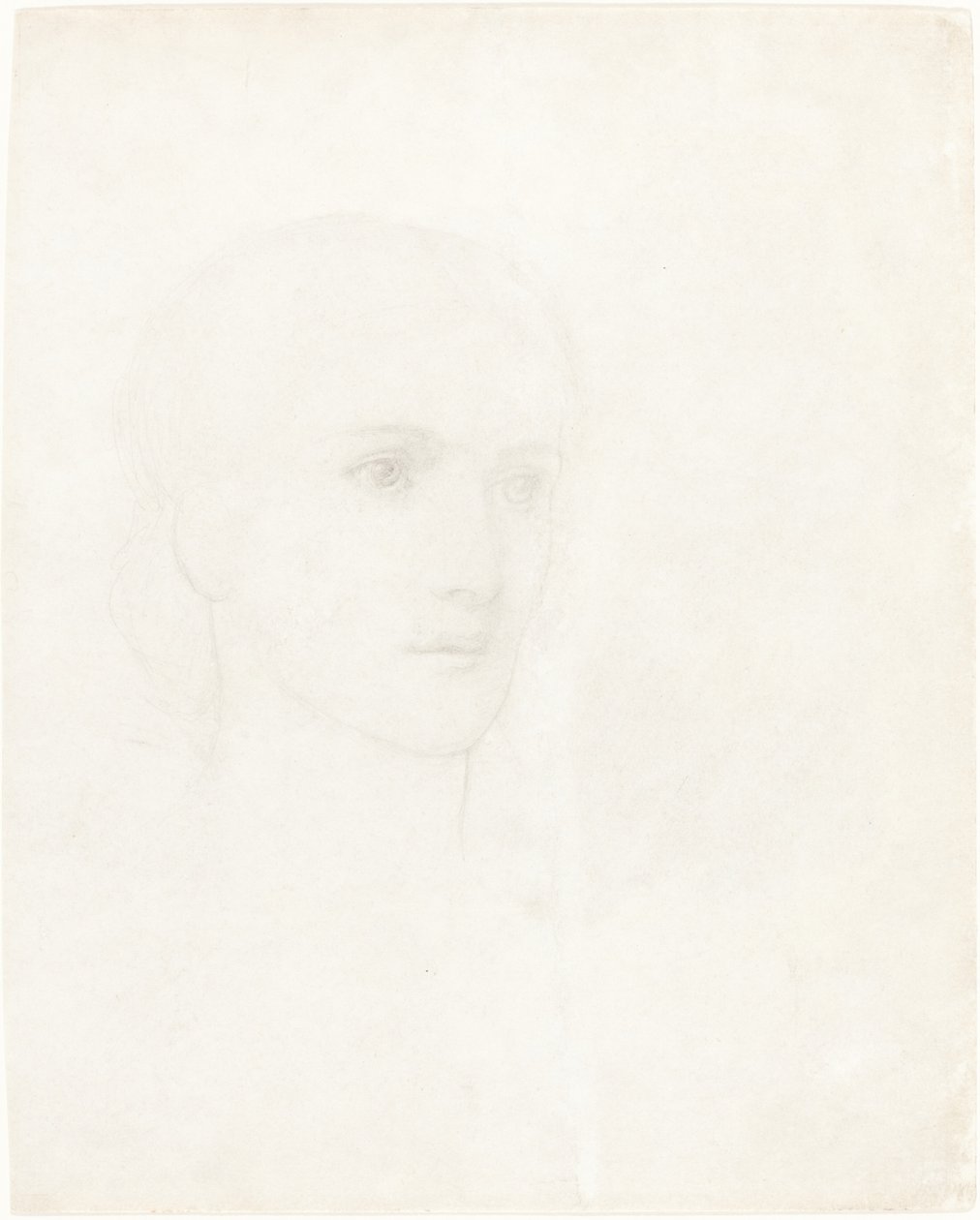 Egy nő feje alkotó: Sir Edward Coley Burne Jones