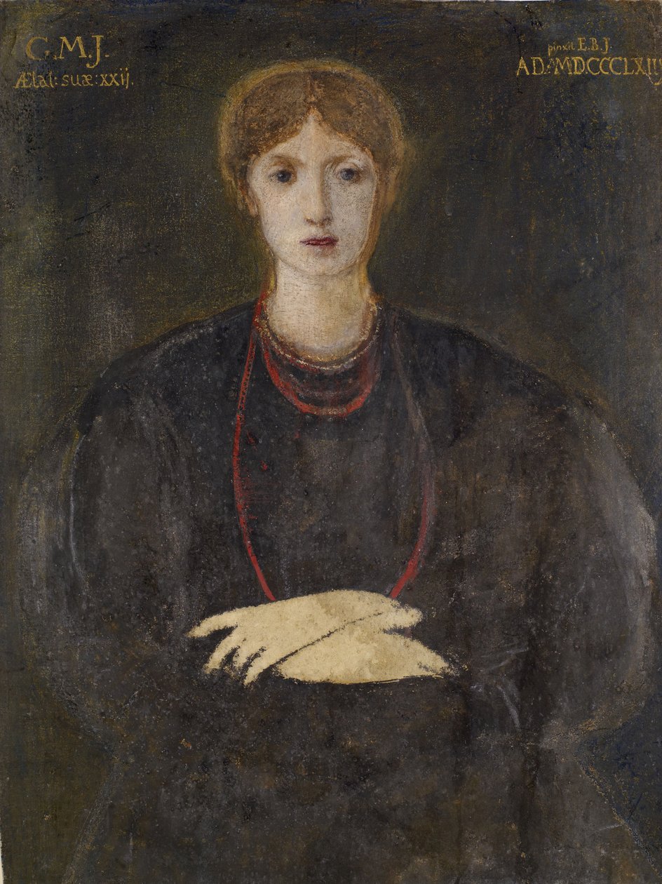 Georgiana Burne-Jones portréja 1840-1920, 1863. alkotó: Sir Edward Coley Burne Jones