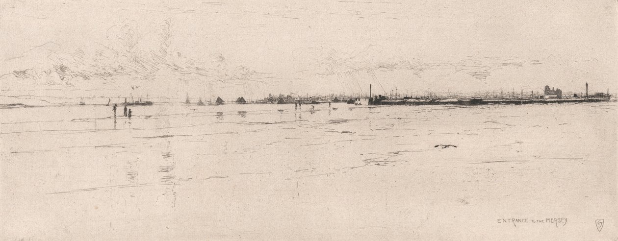 Mersey bejárata alkotó: Sir Frank Short