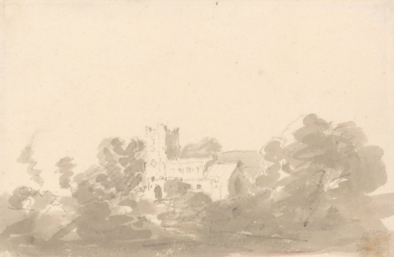 Templom a fákban alkotó: Sir George Howland Beaumont seventh Baronet