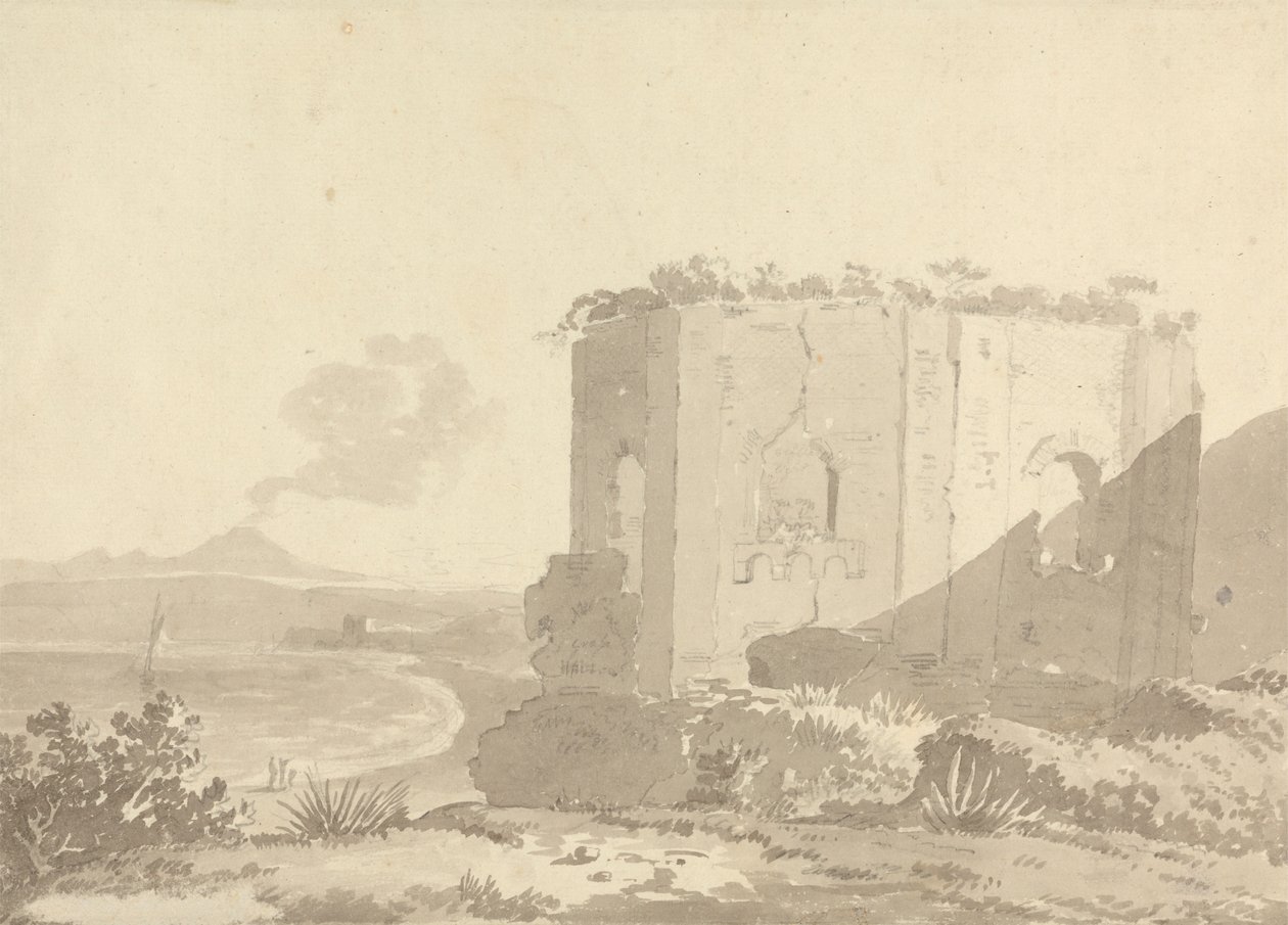 Vénusz temploma, hétfő, 1782. március 18 alkotó: Sir George Howland Beaumont seventh Baronet