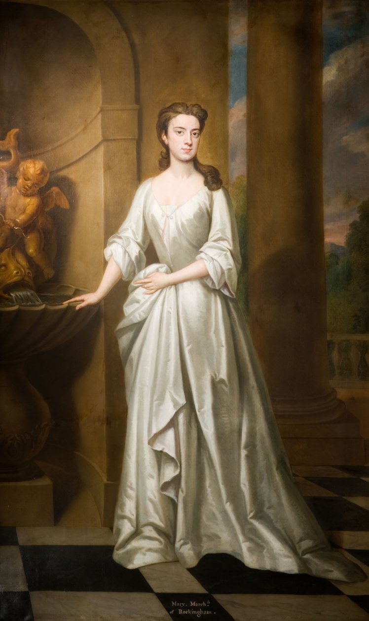 Mary portréja, Rockingham Marchionnesse, 1761, 1720. alkotó: Sir Godfrey Kneller
