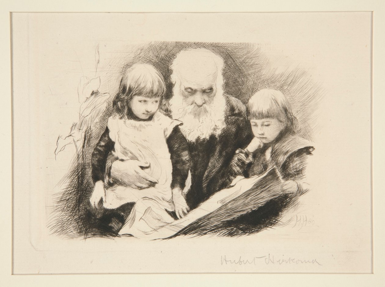Herkomer alkotó: Sir Hubert von Herkomer