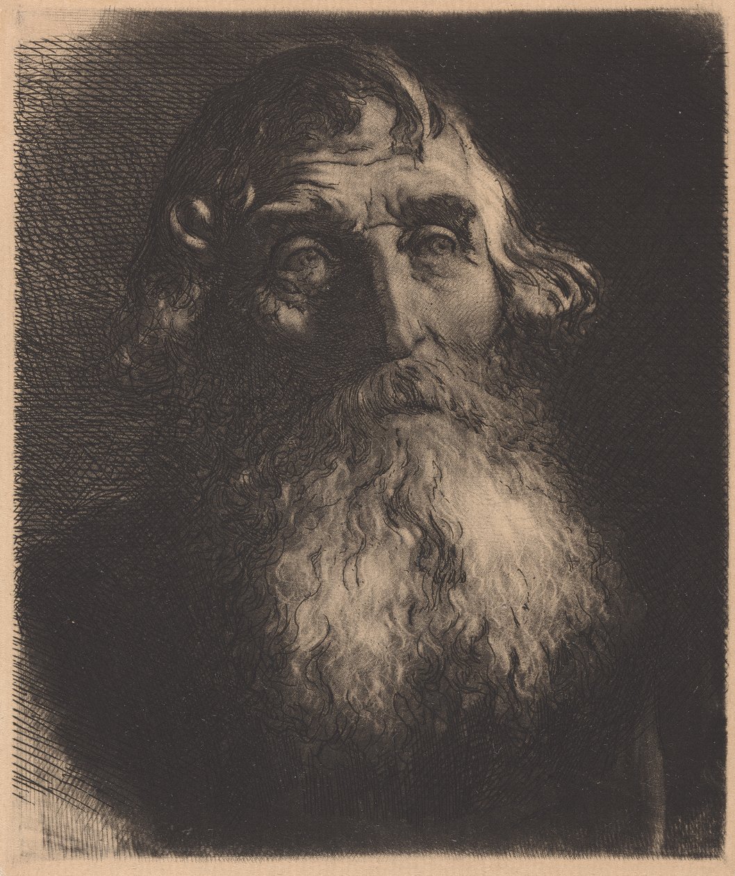 Idős ember alkotó: Sir Hubert von Herkomer