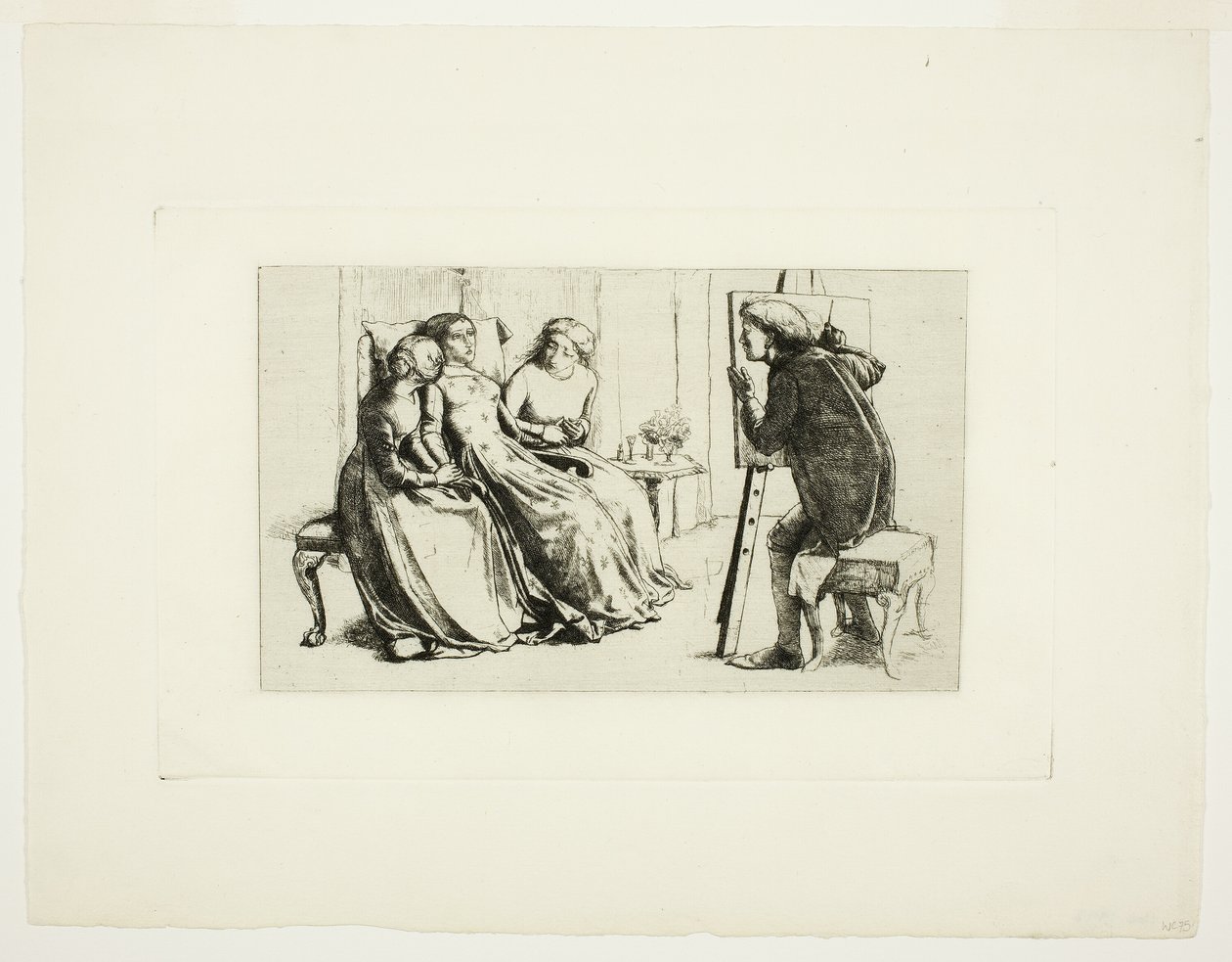 Közbenjáró Szent Ágnes alkotó: Sir John Everett Millais