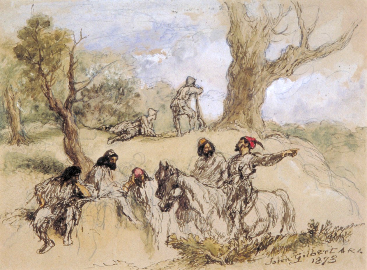 „Banditti”, 1873 alkotó: Sir John Gilbert