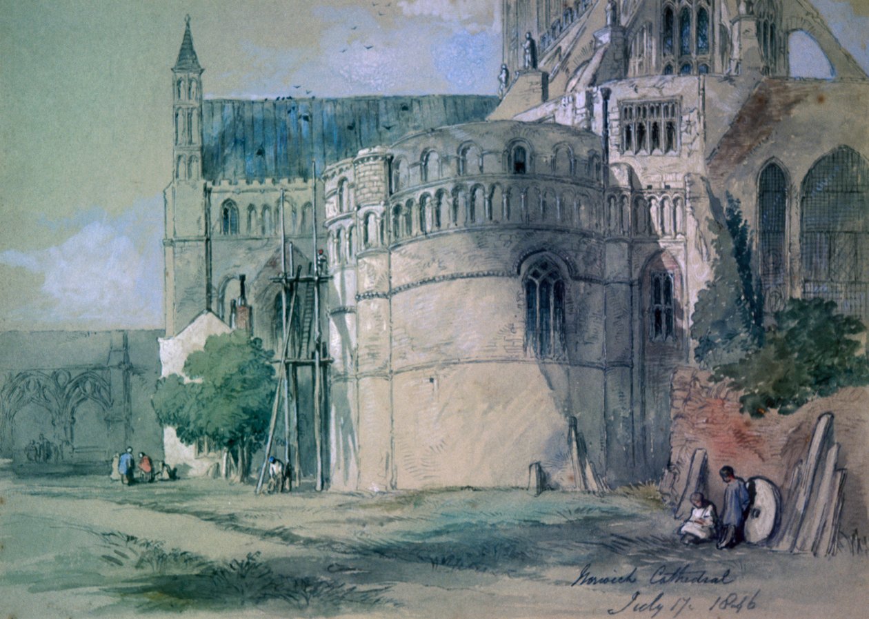 Norwichi katedrális, 1846 alkotó: Sir John Gilbert